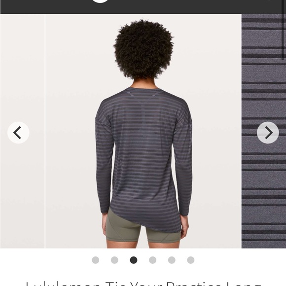 Lululemon Tie Your Practice Longsleeve - Picture 3 of 10